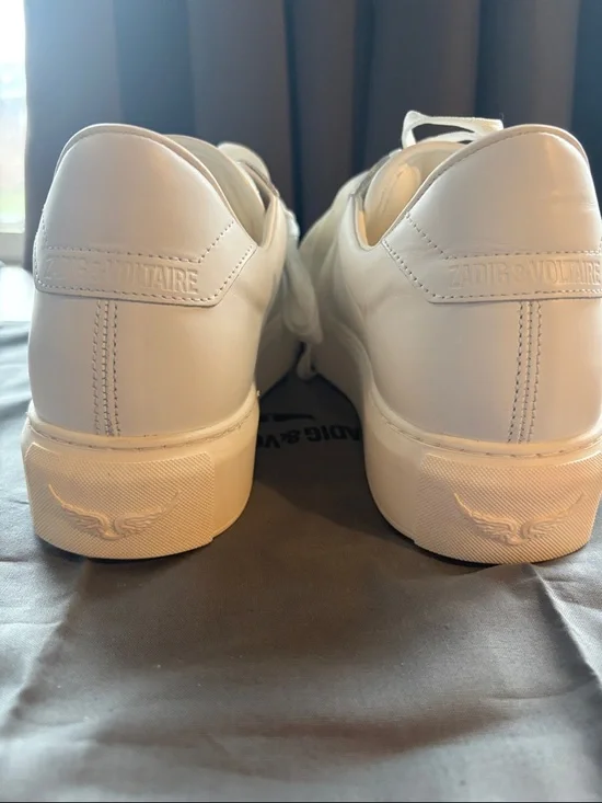 New Zadig & Voltaire LA Flash Chunky Smooth Sneaker - Picture 5 of 13